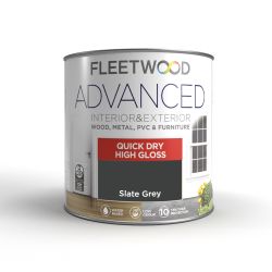 Fleetwood 750ml Advanced Quick Dry Gloss Slate Grey