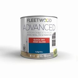 Fleetwood 750ml Advanced Quick Dry Gloss Twilight Blue