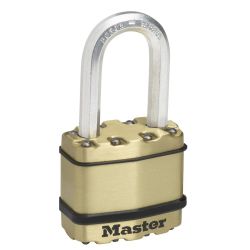 Master Lock Excell 45mm Brass Finish Padlock