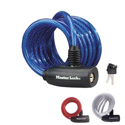 Master Lock 1.8m x 8mm Keyed Cable Lock