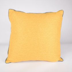 Tweed Cushion Ochre 43x43cm