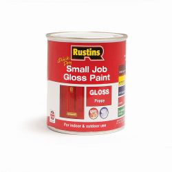 Rustins Small Job Poppy Gloss Q/D 250Ml