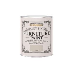 Rust-Oleum Chalky Finish Furniture Paint Hessian 750ml