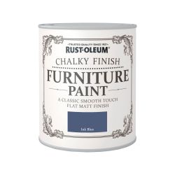 Rust-Oleum Chalky 125ml Furniture Paint Ink Blue