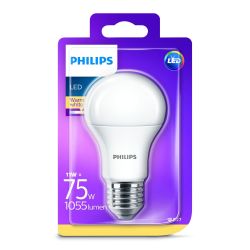 Philips LED A60 11W (75W) E27 Bulb Warm White Frosted
