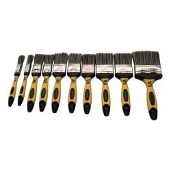 Stanley Loss Free Synthetic 10 Piece Paint Brush Set