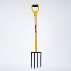 True Temper Digging Fork Wood Handle D Grip