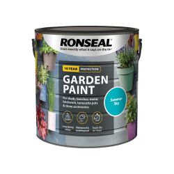 Ronseal Garden Paint Summer Sky 2.5L