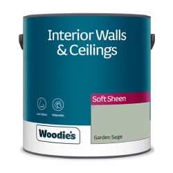 Woodie's Vinyl Soft Sheen Garden Sage  2.5Ltr