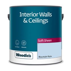 Woodie's Vinyl Soft Sheen Mountain Rain 2.5Ltr