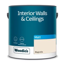 Woodie's Vinyl Matt Magnolia 2.5Ltr