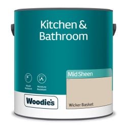 Woodie's Kitchen & Bathroom Wicker Basket  2.5Ltr