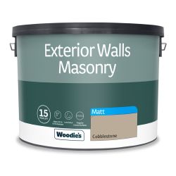 Woodie's Exterior Masonry Cobblestone   10Ltr