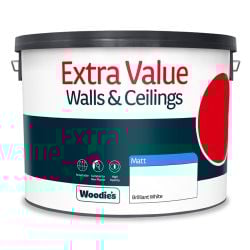 Woodie's Extra Matt Pure Brilliant White 10Ltr