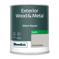 Woodie's Exterior Satin  Churchview 750ml