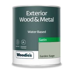 Woodie's Exterior Satin  Garden Sage 750ml