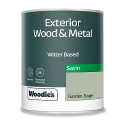 Woodie's Exterior Satin  Garden Sage 750ml