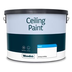 Woodie's Ceiling Paint Pure Brilliant White 10 Litre