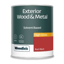 Woodie's High Gloss Red Alert  750ml
