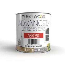 Fleetwood 1 Litre Advanced Gloss Brilliant White