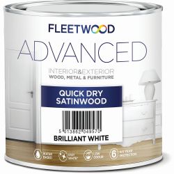 Fleetwood 1 Litre Advanced Satinwood