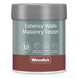 Woodie's Exterior Masonry Tester Red Brick