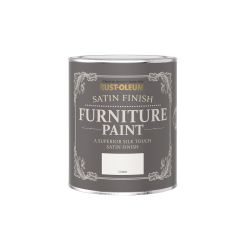 Rust-Oleum Satin Finish Furniture Paint Cotton 750ml