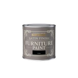 Rust-Oleum Satin Finish Furniture Paint Carbon 125ml