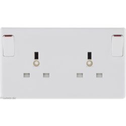 BG Single to Double Socket Convertor