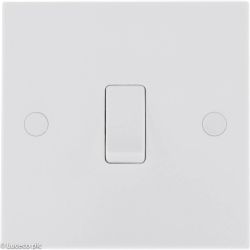 BG Single 10A Light Switch