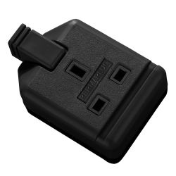Masterplug Rewireable Trailing Single Socket