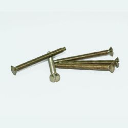 Fixing Screws, Brass, 38Mm, Pack Of 10