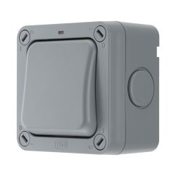 BG Weatherproof 20Ax 1 Gang 2 Way Switch