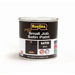 Rustins Small Jobs Black Satin 250Ml Q/D