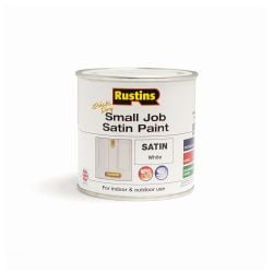 Rustins Small Jobs White Satin 250Ml Q/D