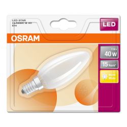 Osram 4W (40W) E14 Led Can Frs Fil