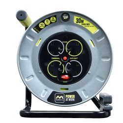 Masterplug Pro-Xt 30m Cable Reel