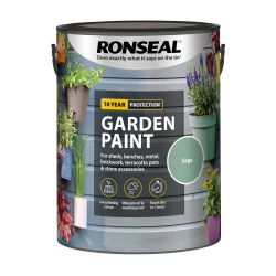 Ronseal Garden Paint Sage 5L