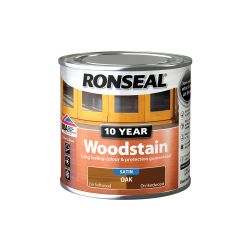Ronseal 10 Year Woodstain Oak 250Ml