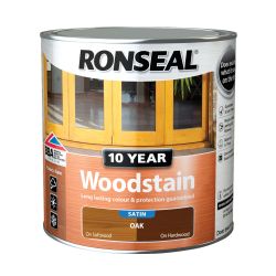 Ronseal 10 Year Woodstain Oak 2.5L