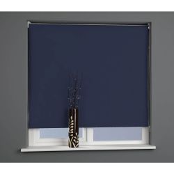 Universal 120cm Roller Blind - Midnight Blue
