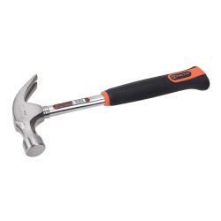 Tactix 570g(20Oz) Claw Hammer W/Tubular Handle