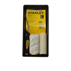 Stanley Jumbo 4" (100mm) Mini Roller Set with 2 Sleeves