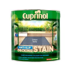 Cuprinol Anti-Slip Decking Stain Urban Slate 2.5L
