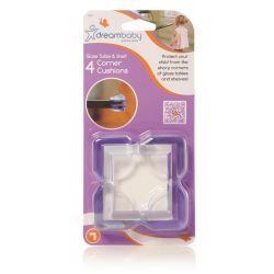 Dreambaby Glass Table & Shelf Corner Cushions 4 Pack