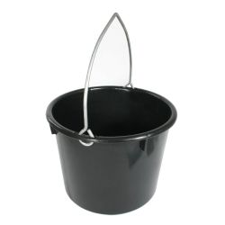 Mortar 20 Litre Plastic Multi Purpose Bucket - Black