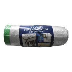 Fleetwood 240cm x 15m Pre-Taped Masking Film