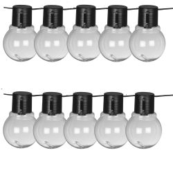 Luxform Amorphous Solar 10 Bulb String Lights