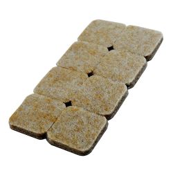 Felt Gard 50mm Square Surface Protection Felt Pads - 4 pack
