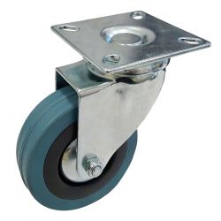Select 75mm Heavy Duty Swivel Plate Castor